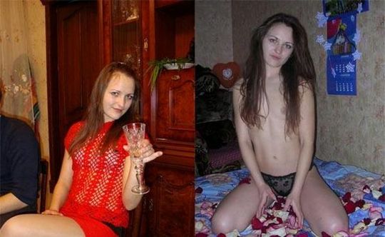 Одетые и полностью голые девушки порно фото